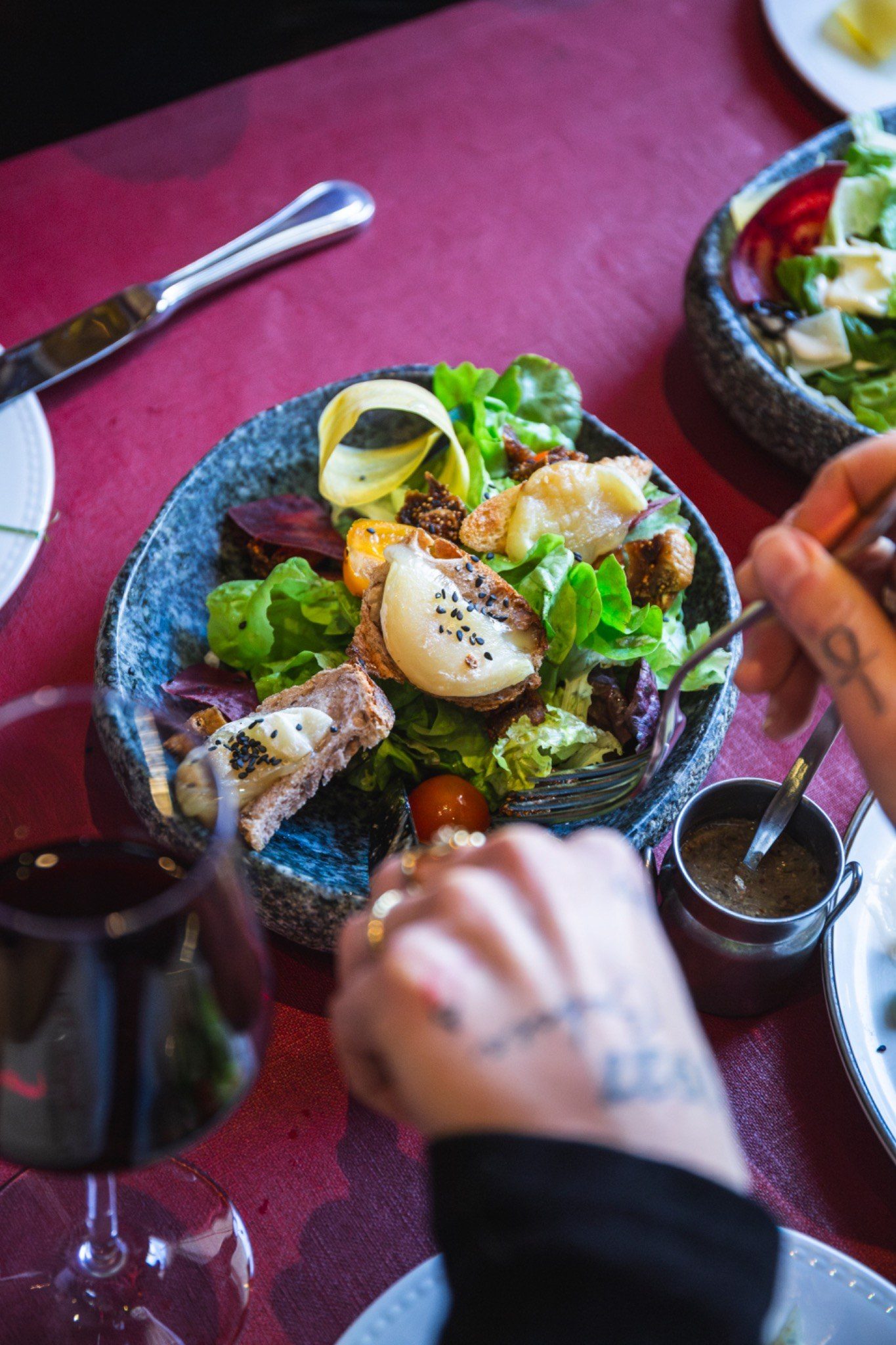 Salade de chèvre de La Gourmandine